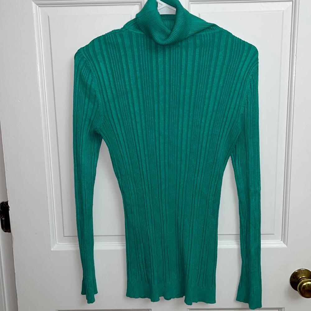 Turtle neck sweater!